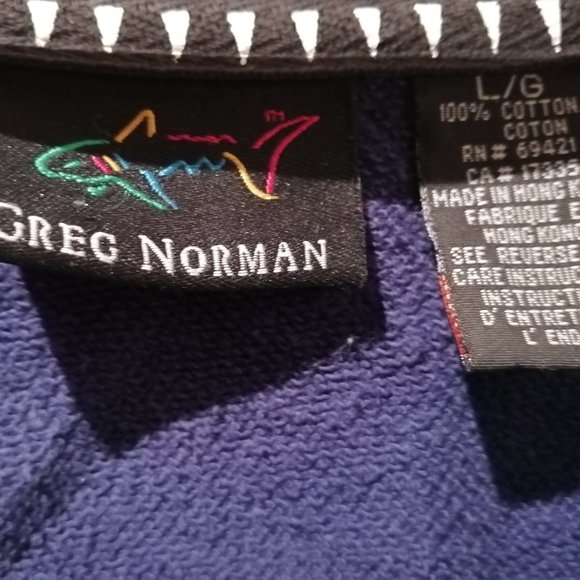 Greg Norman Deep V-Neck Sweater - Picture 2 of 2